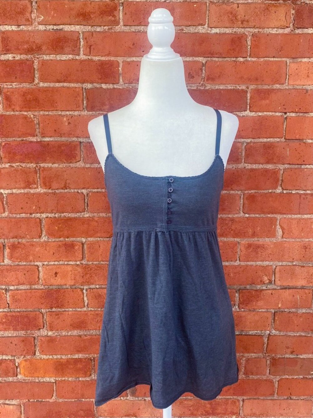 gray babydoll cami